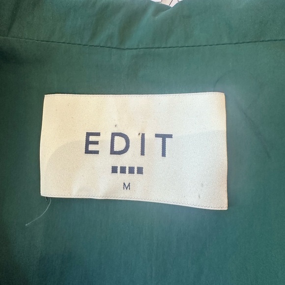 Green , cotton EDIT midi dress - Picture 7 of 8